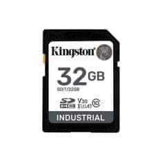 Kingston Industrial/SDHC/32GB/100MBps/UHS-I U3/Class 10