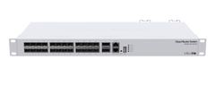 slomart mikrotik crs326-24s+2q+rm | stikalo | 24x sfp+, 2x qsfp, 1x rj45 100mb/s