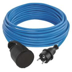 Emos Vremensko odporen podaljševalni kabel 10 m / 1 vtičnica / črna / PVC / 230 V / 1,5 mm2