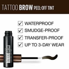 Maybelline Polutrajan barvo obrvi (Tattoo Brow Eyebrow Color ) (Odtenek Dark Brown)