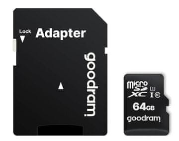 slomart pomnilniška kartica goodram microsd 64 gb (m1aa-0640r12)