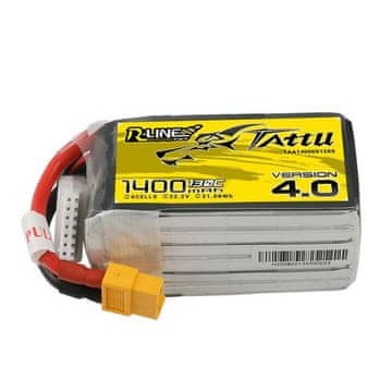 slomart baterija tattu r-line 4.0 1400mah 22.2v 130c 6s1p xt60