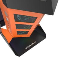 darkFlash Računalniško ohišje Darkflash K1 (črno in oranžno)