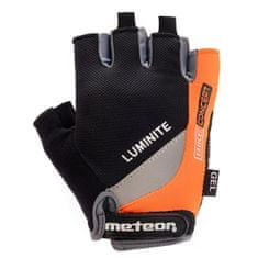 Meteor Gel GX35 kolesarske rokavice, oranžne, XS