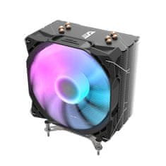 slomart darkflash s11 led aktivni CPU hladilnik (hladilnik + ventilator 120x130) črn