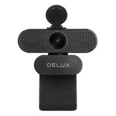 slomart spletna kamera z mikrofonom delux dc03 (črna)