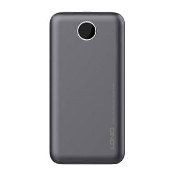 slomart powerbank ldnio pq10, 2xusb, 22,5W, 10000mah (siva)