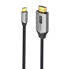 Vention Kabel USB-C do HDMI 2.0 Vention CRBBF 1m, 4K 60Hz (črn)