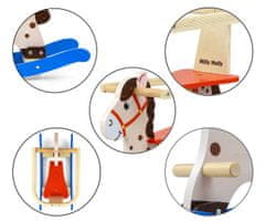 MILLY MALLY Milly Mally Lucky 12 Horse - modra/rdeča