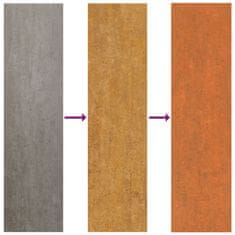 Vidaxl Strešne plošče 12 kosov zarjavele 100x44 cm corten jeklo
