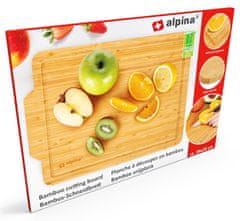 Alpina Deska za rezanje Bambus 36 x 26 cm ED-226977