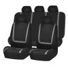 Avtoprevleke, Prevleke avtosedežov, Zaščita sedežev, Univerzalne (8- delni set, Siva) | CARFIT