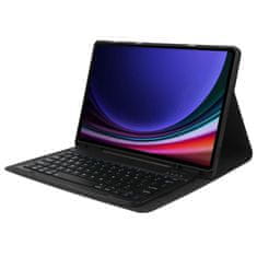 Tech-protect SC Pen etui z tipkovnico za Samsung Galaxy Tab S9 FE Plus 12.4'', črna