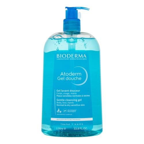 Bioderma Atoderm Gentle Cleansing Gel nežen gel za prhanje za normalno do suho občutljivo kožo unisex