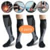 HOME & MARKER® Kompresijske nogavice za oba spola (2 para) | PRESSOSOX XXL