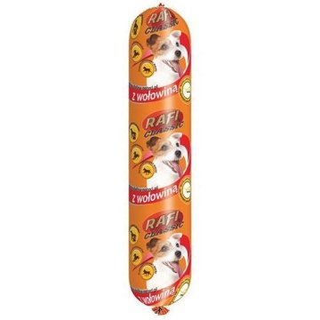 RAFI Rafi classic klobasa z govedino za pse 1000g
