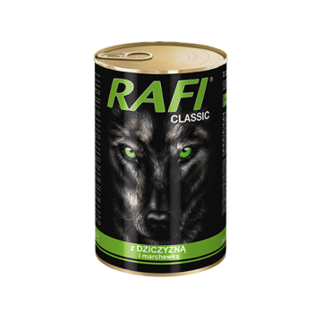RAFI Rafi classic mokra hrana za pse z divjačino 1240G