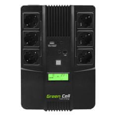Green Cell Brezprekinitveno napajanje UPS Green Cell AiO 800VA 480W