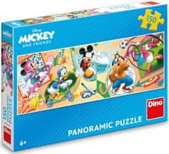 Dino Panoramska sestavljanka Mickey in prijatelji 150 kosov
