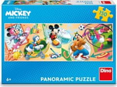 Dino Panoramska sestavljanka Mickey in prijatelji 150 kosov