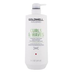 GOLDWELL Dualsenses Curls & Waves Hydrating 1000 ml vlažilni balzam za valovite lase za ženske