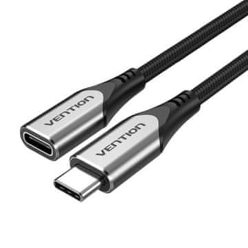 Vention Podaljševalni kabel USB-C 3.1 Vention TABHF 1m PD 60W (siv)