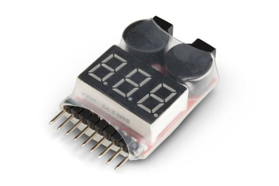 Pelikan alarm merilnika napetosti 2-8s lipo