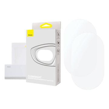 BASEUS prozorna dežna folija za ogledalo, 2 kosa