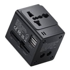 Mcdodo mcdodo potovalni adapter cp-4120 2,1a fc