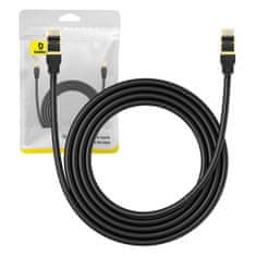 BASEUS omrežni kabel cat. 8 baseus ethernet rj45, 40gbps, 2m (črn)