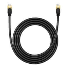 BASEUS omrežni kabel cat. 8 baseus ethernet rj45, 40gbps, 2m (črn)