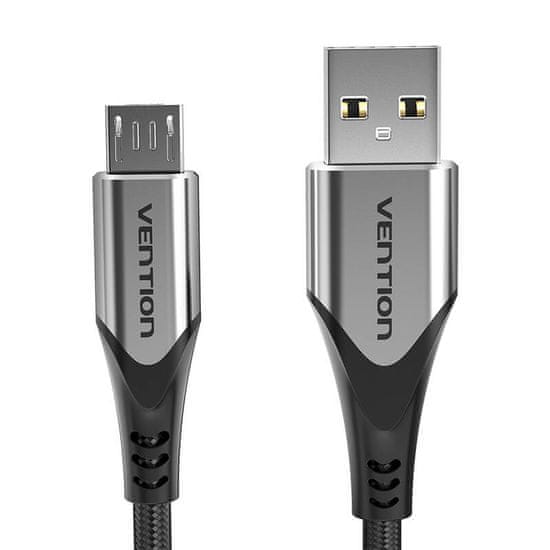 Vention Kabel USB 2.0 A do Micro USB Vention COAHC 3A 0,25 m sive barve