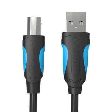 Vention tiskalniški kabel usb 2.0 a moški do usb-b moški vention vas-a16-b150 1,5 m črn pvc