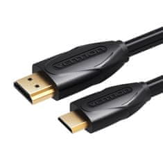 Vention kabel mini hdmi 2m vention vaa-d02-b200 (czarny)