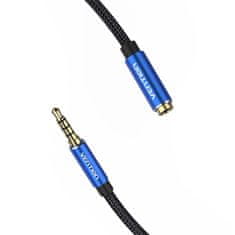Vention Avdio kabel TRRS 3,5 mm moški do 3,5 mm ženski BHCLI 3 m modri