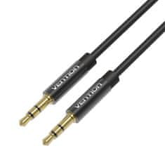 Vention Avdio kabel 3,5 mm mini jack BAGBD 0,5 m Black Metal