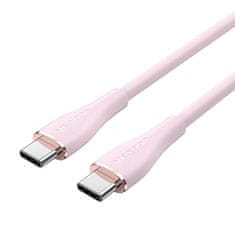 Vention kabel usb-c 2.0 do usb-c 5a vention tawpf 1m roza silikon