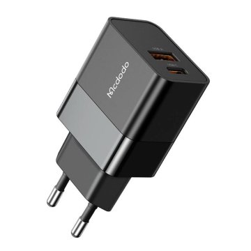 Mcdodo mcdodo omrežni polnilec ch-1951 pd+qc 20w usb-a in usb-c