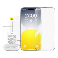 BASEUS Kaljeno steklo Crystalline Anti-Glare iPhone 15 Plus