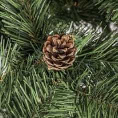 Aga Božično drevo Aga 150 cm z borovimi storži