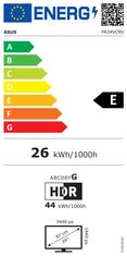 ASUS ProArt Display PA34VCNV ukrivljen monitor za ustvarjalce, 86,6cm (34,1), IPS, UWQHD, 60Hz, HDR10 (90LM04A0-B02370)