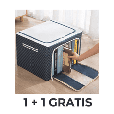 Sweetbuy Zaboj za shranjevanje oblačil (66L) 1 + 1 GRATIS〡STORAGEBOX