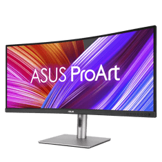 ASUS ProArt Display PA34VCNV ukrivljen monitor za ustvarjalce, 86,6cm (34,1), IPS, UWQHD, 60Hz, HDR10 (90LM04A0-B02370)