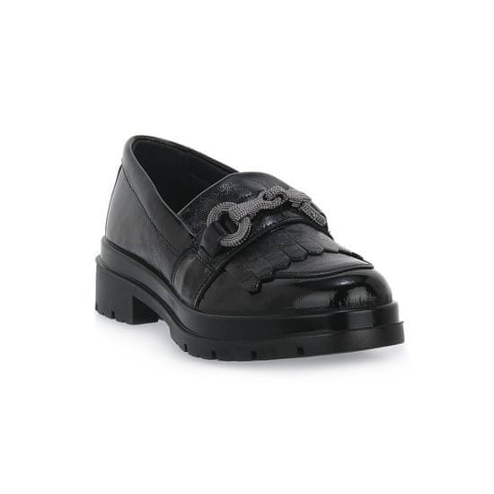 IMAC Mokasini elegantni čevlji črna Fango