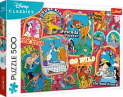 Trefl Puzzle Disney skozi leta 500 kosov