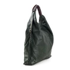 Factoryprice NIMMA Ženska usnjena torbica temno zelena OW-TR-HJ2169_405128 Univerzalni
