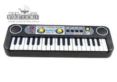 Lean-toys Električne klaviature z mikrofonom