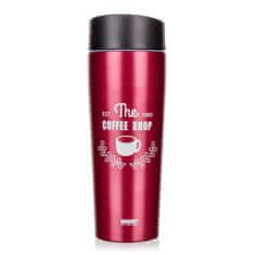 Banquet Termo vrč 350ml KAVA iz nerjavečega jekla/PH BORDO