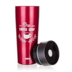 Banquet Termo vrč 350ml KAVA iz nerjavečega jekla/PH BORDO