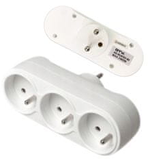 shumee Trojni električni razdelilnik 3x2P+Z